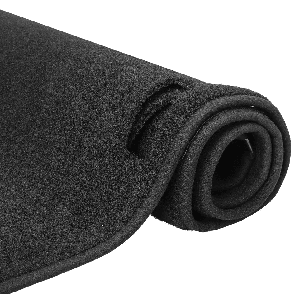 Black Dash Cover Custom Fit Dashboard Pad Mat 4