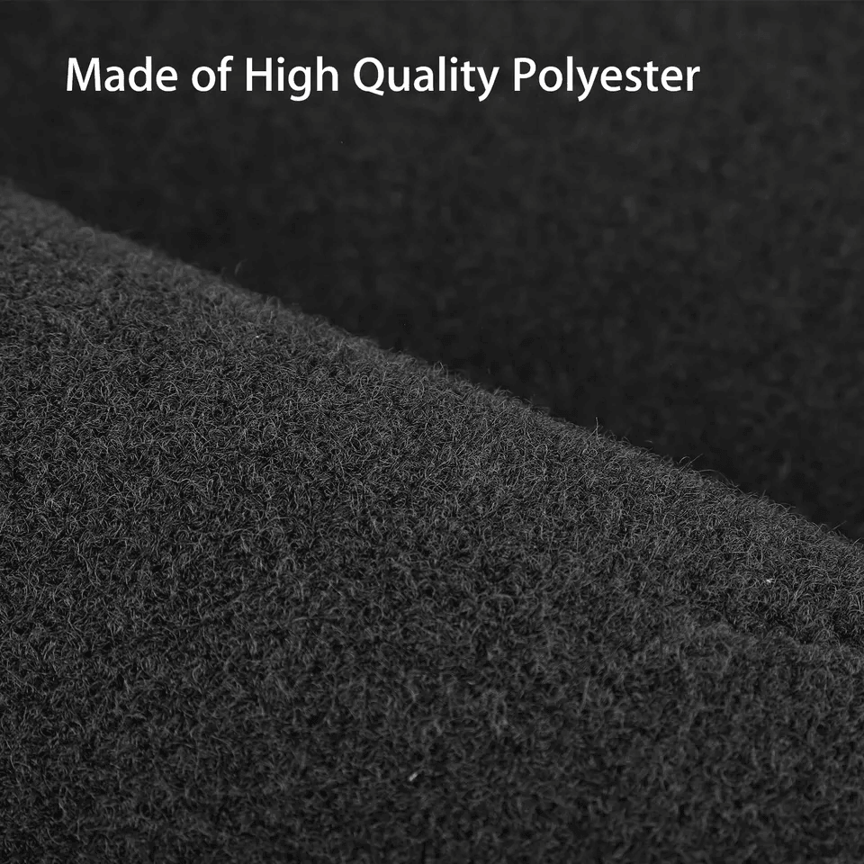 Black Dash Cover Custom Fit Dashboard Pad Mat 5
