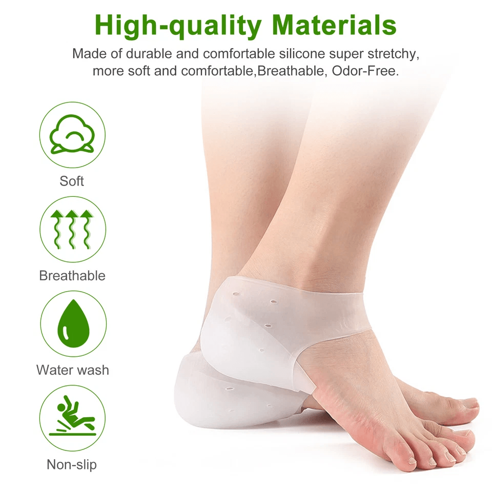 6CM Concealed Footbed Enhancers Invisible Height Increase Silicone Insoles Pad For Men And Women 5