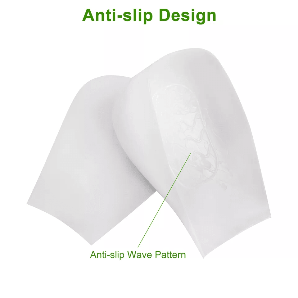6CM Concealed Footbed Enhancers Invisible Height Increase Silicone Insoles Pad For Men And Women 3