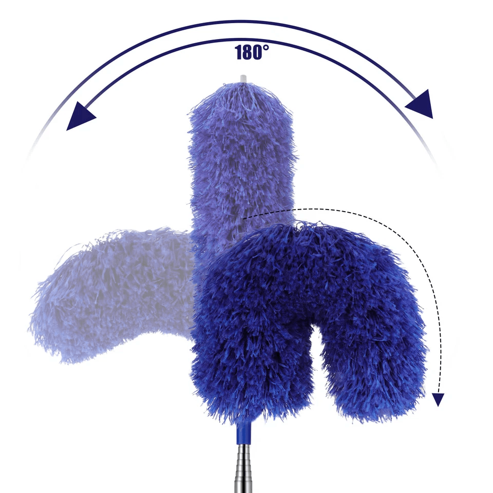 Microfiber  Cobweb Duster Cleaning Brush Kit With Extension Pole Ceiling Fan Cleaner For High Reach 3