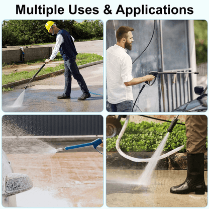 4Pcs NPT Stainless Steel Quick Connect Fitting Pressure Washer Adapter Set 5000 PSI LeakProof Coupl 4