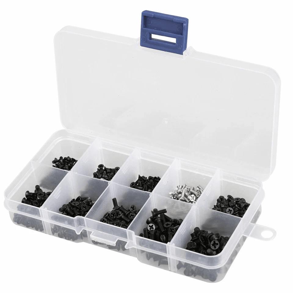 500pcs Laptop Notebook Computer Screw Set Universal Repair Kit For HP Dell Lenovo Acer And More 5