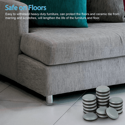 SelfStick Chair Leg Protectors Adhesive Furniture Pads And Glides Sliders Heavy Duty Floor Scratch  2