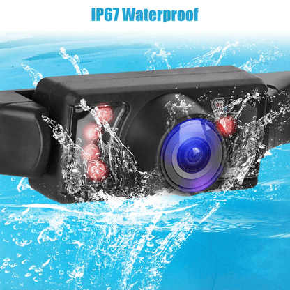LCD Car Backup Monitor  Waterproof Reversing Camera For Parking Assist 2