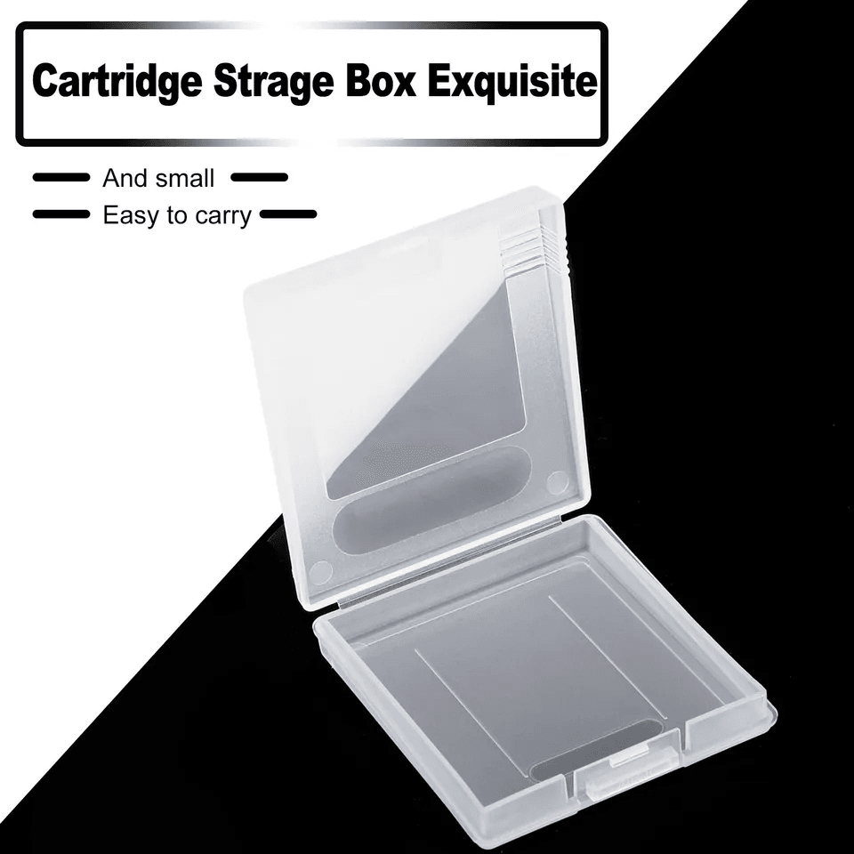 Dustproof Clear Game Cartridge Case For Nintendo Game Boy Color GBC Protective Storage Holder In Bu 1