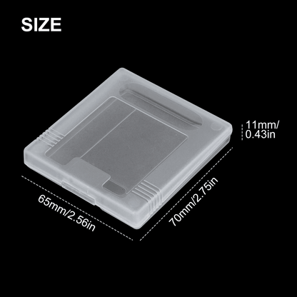 Dustproof Clear Game Cartridge Case For Nintendo Game Boy Color GBC Protective Storage Holder In Bu 7