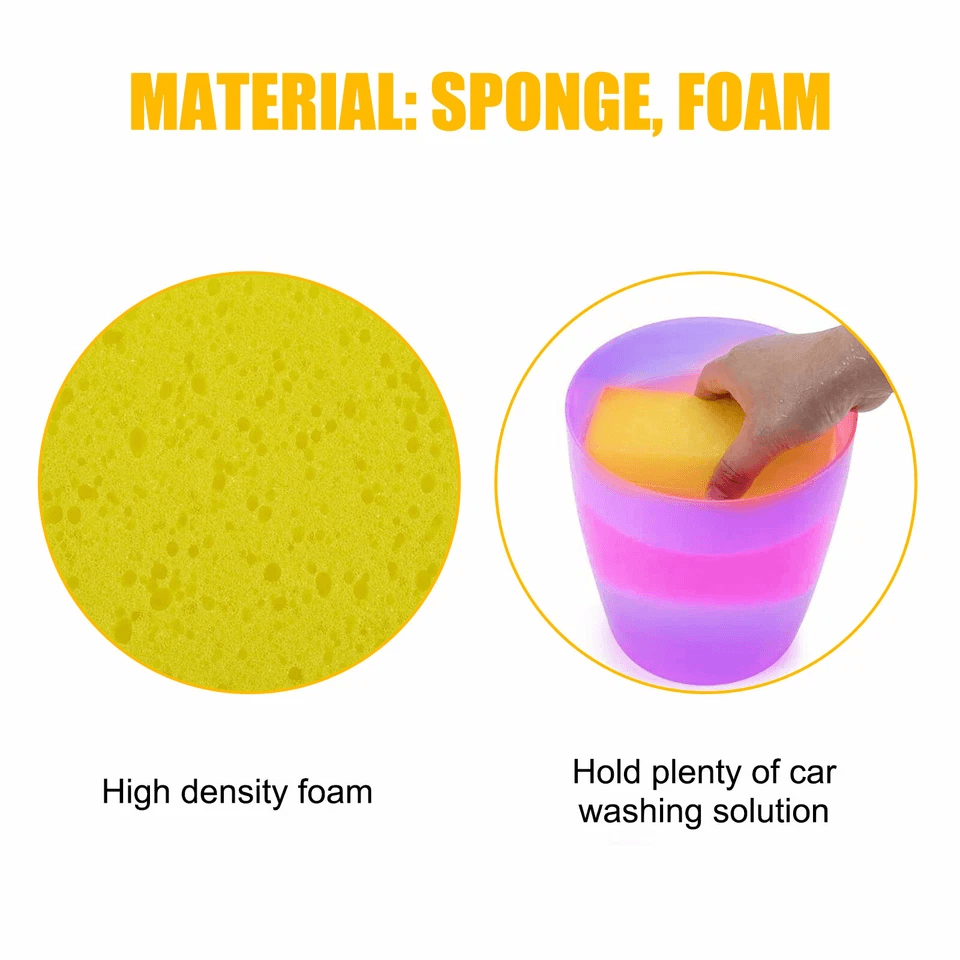 Tire Shine Applicator Pads Reusable Car Contour Sponges For Gloss Trim  Wheel Dressing 2