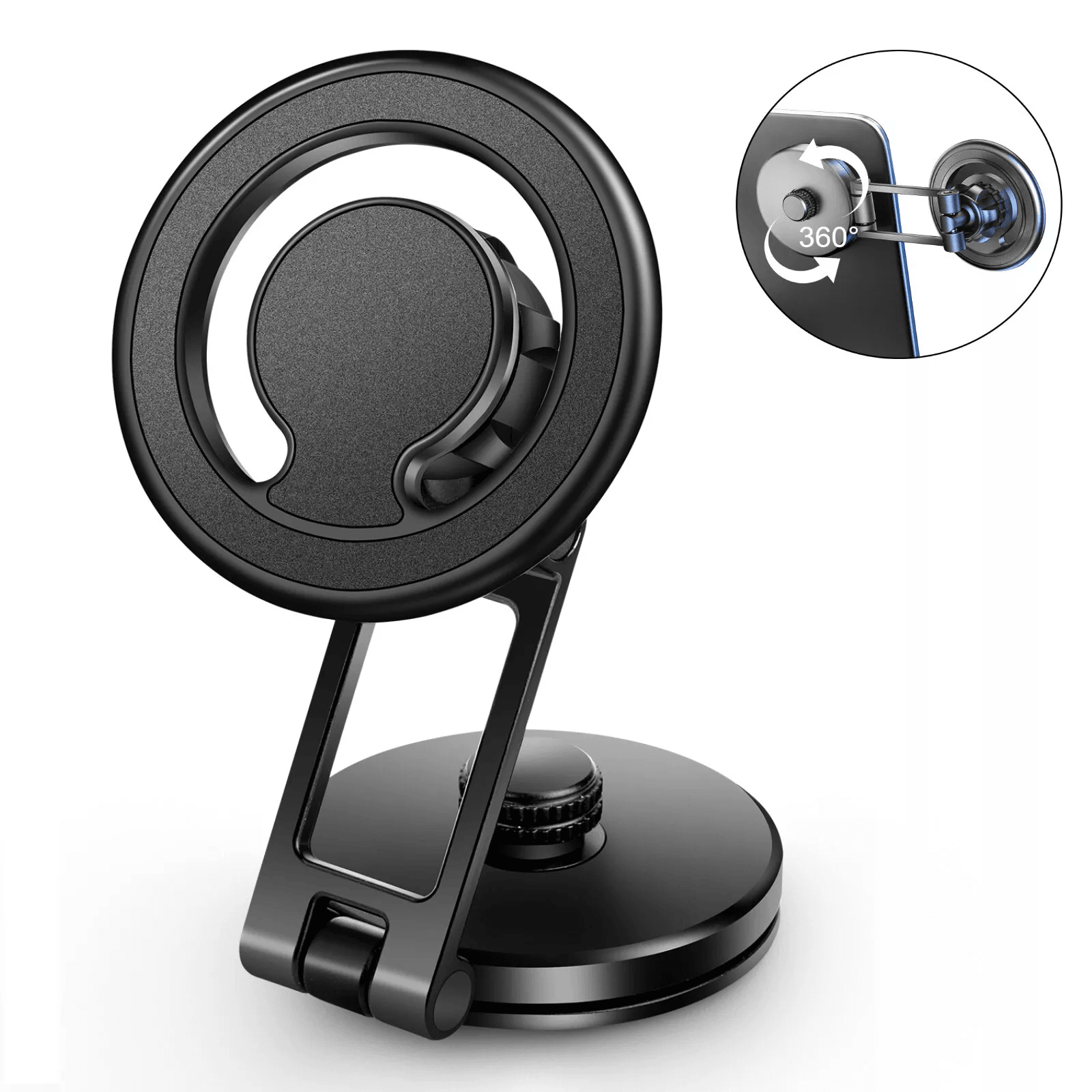 Strong Magnetic Phone Car Mount for Dashboard & Windshield, Holder Universal Fit
