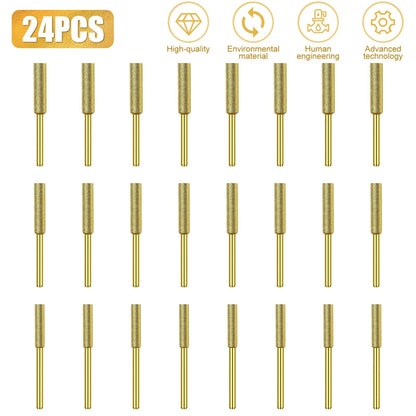 Chainsaw Sharpener Burr Grinding Stone File Set For Rotary Tool Power Drill Accessories For Chain S 8