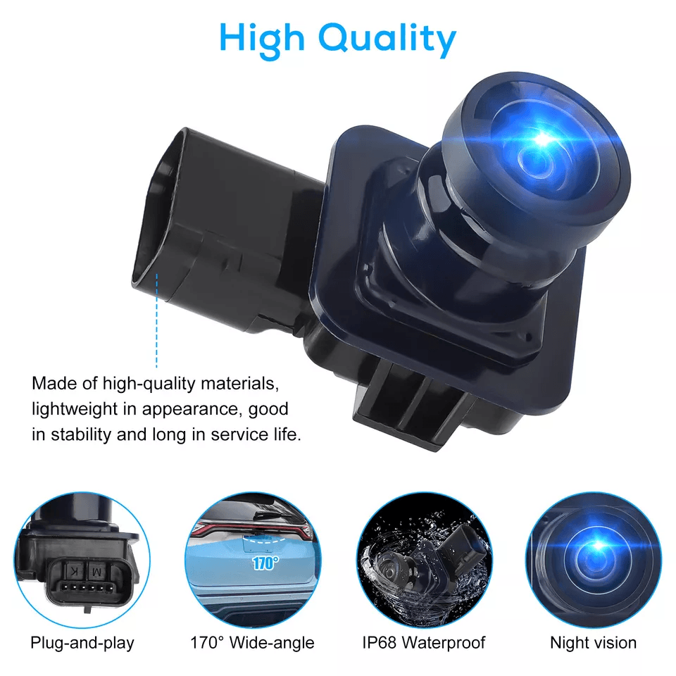 Full HD Rear View Backup Parking Camera IP68 Wide Angle 1