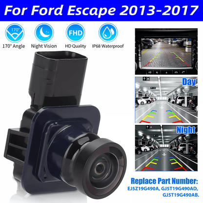 Full HD Rear View Backup Parking Camera, IP68 Wide Angle