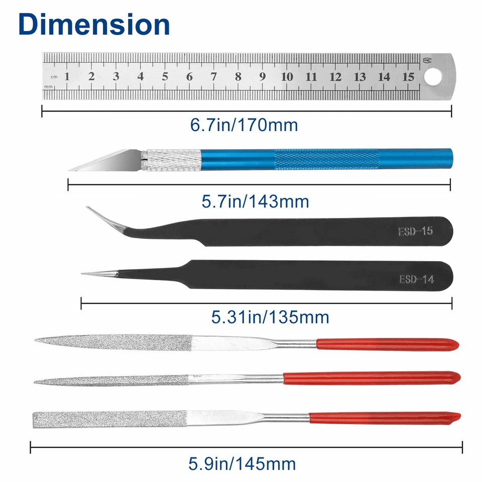 Model Tool Craft Set For Gundam Professional Modeler Building Kit With Box For Basic Plastic Model  7