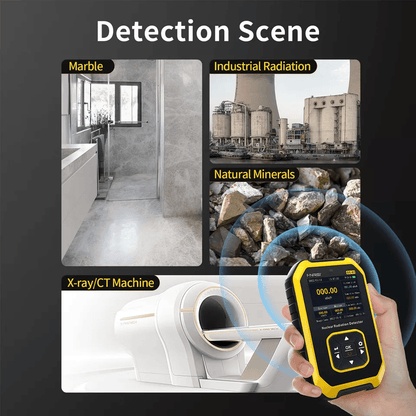 Nuclear Radiation Detector GM Geiger Counter Tube XRay Beta Gamma Dosimeter Monitor With LCD Displa 4