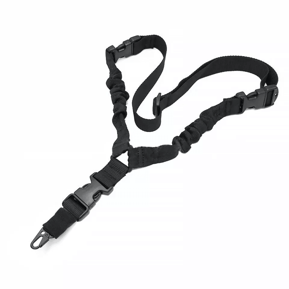 Tactical One Single Point Sling Strap Bungee Rifle Gun Sling With QD Buckle Quick Release Hunting   1