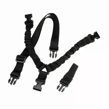 Tactical One Single Point Sling Strap Bungee Rifle Gun Sling With QD Buckle Quick Release Hunting   2