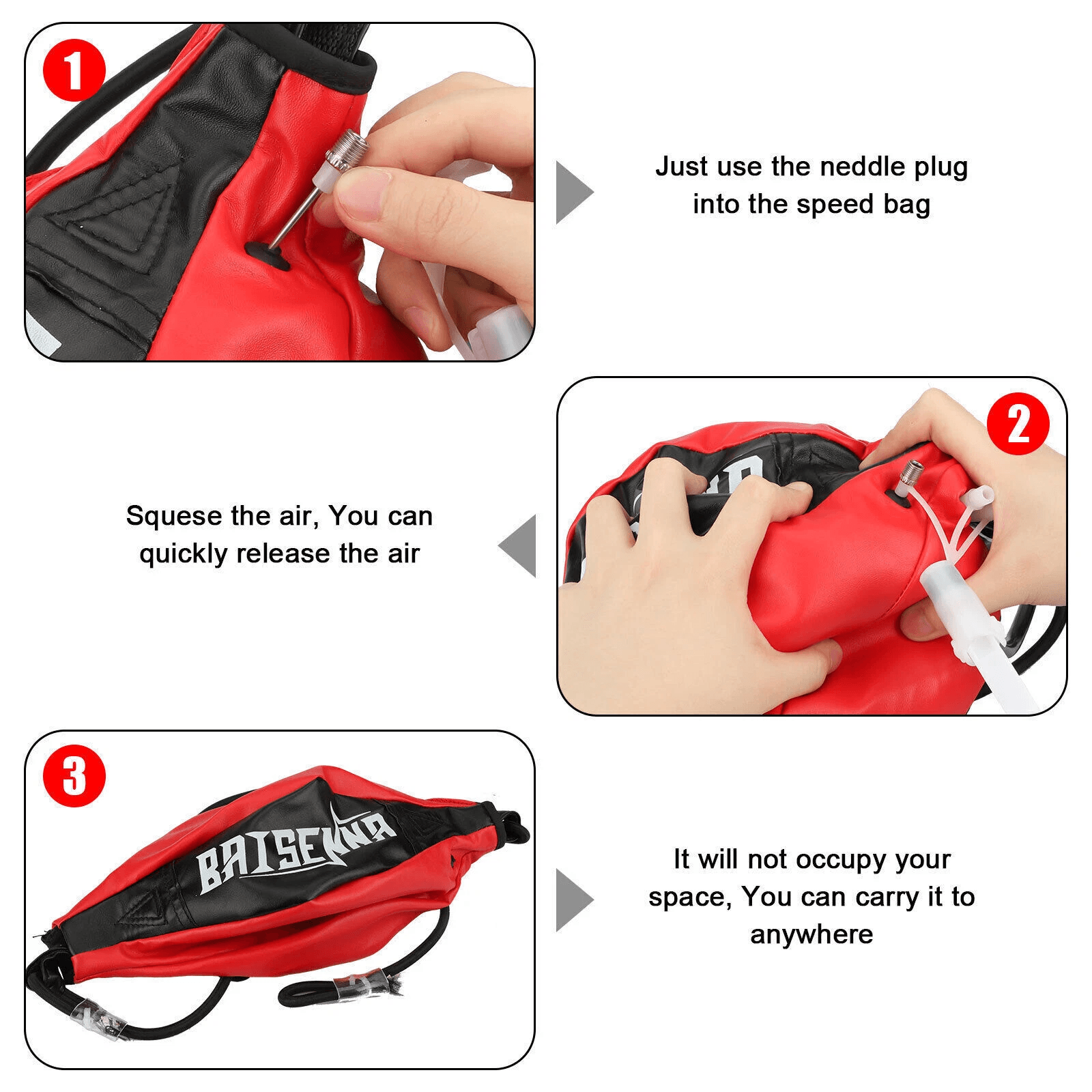 Double End Speed Ball Boxing Adjustable Punching Floor To Ceiling Rope For MMA And Precision Traini 4