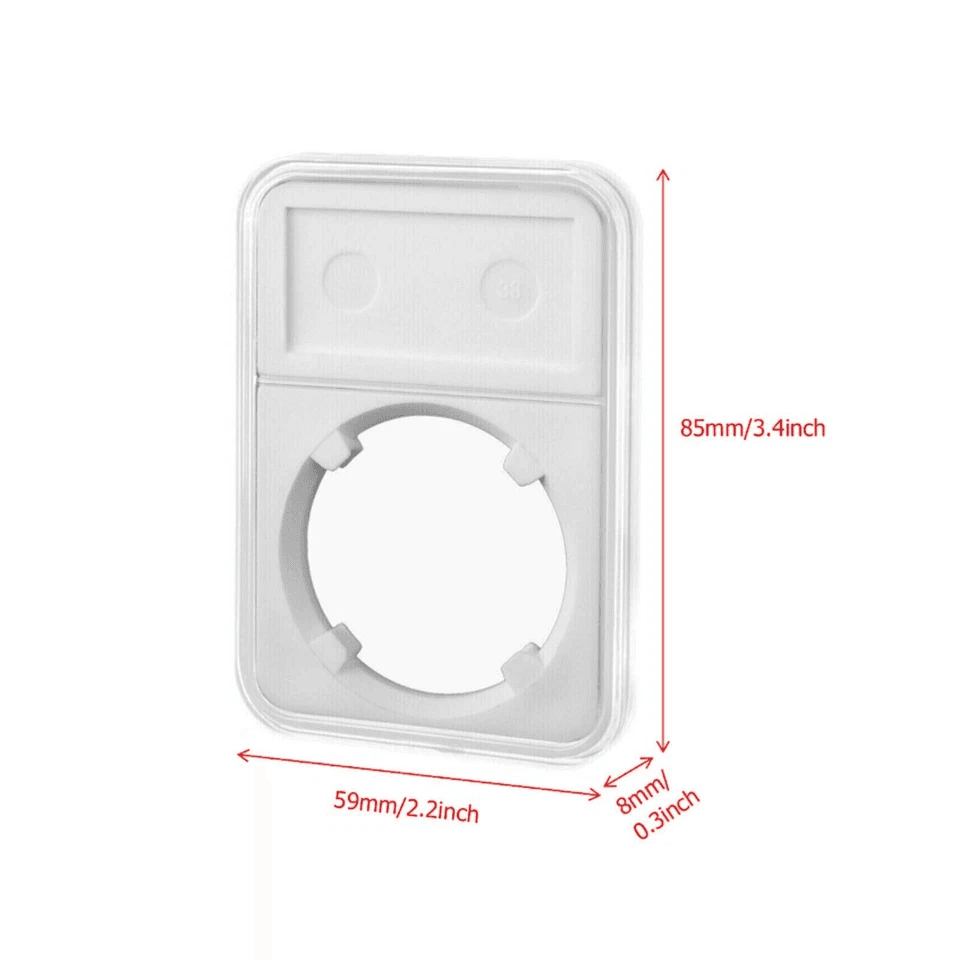 Coin Capsule Storage Box For Morgan Peace Ike Silver Dollars Plastic Slab Display Holders 4