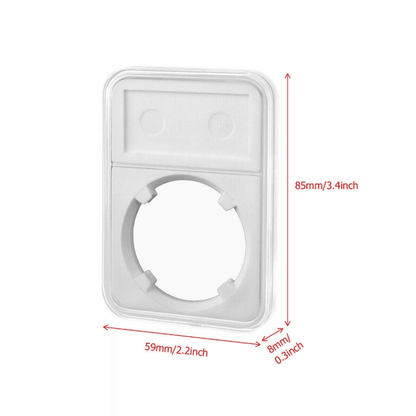 Coin Capsule Storage Box For Morgan Peace Ike Silver Dollars Plastic Slab Display Holders 4