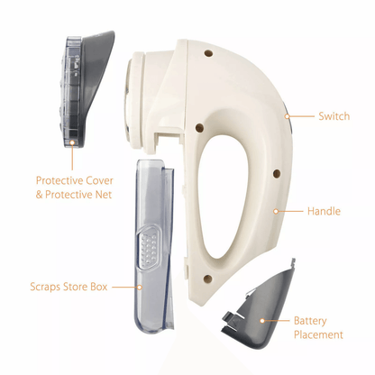 Cordless Lint Remover Fabric Shaver Portable Sweater Defuzzer For Clothes Bedding  Upholstery 5