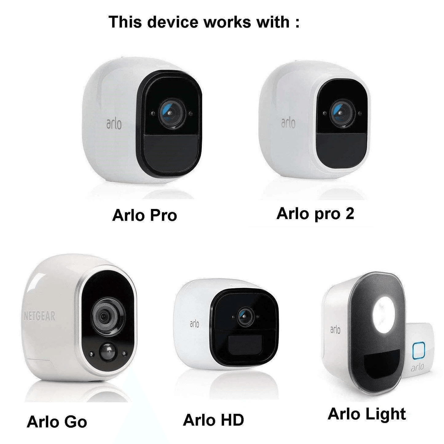 Adjustable Wall Mount For Arlo Pro Camera Indoor And Outdoor Security Camera Mount 3