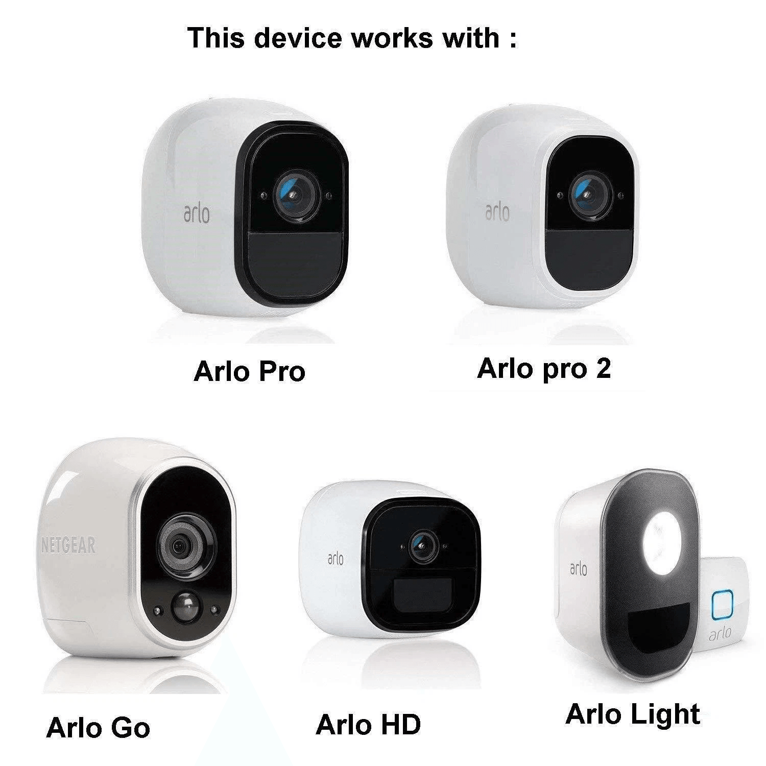 Adjustable Wall Mount For Arlo Pro Camera Indoor And Outdoor Security Camera Mount 3