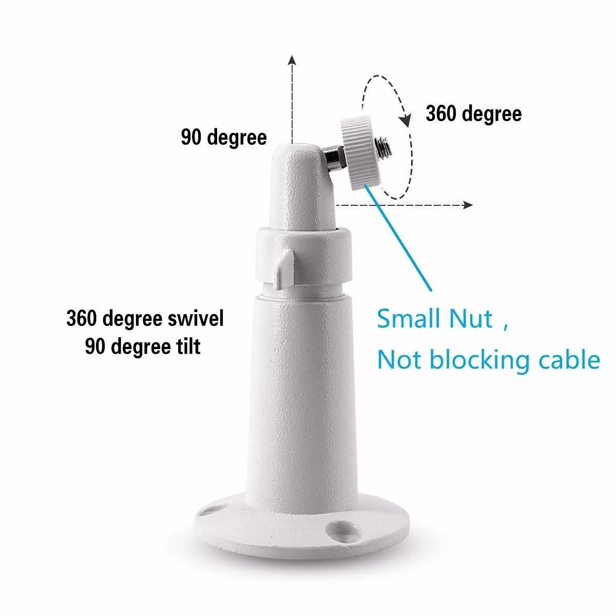 Adjustable Wall Mount For Arlo Pro Camera Indoor And Outdoor Security Camera Mount 1