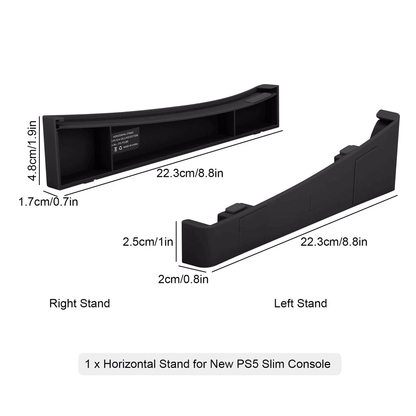 Slim Horizontal Stand Base Holder SlipResistant Accessories For Playstation Slim DigitalUltra With  5