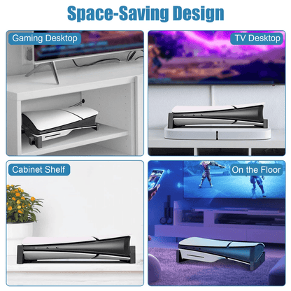 Slim Horizontal Stand Base Holder SlipResistant Accessories For Playstation Slim DigitalUltra With  3