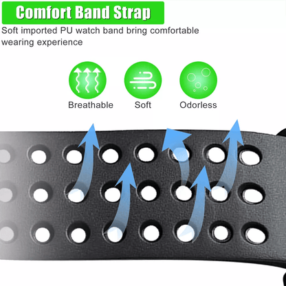 Mens Digital Military Sport Watch  Waterproof 3ATM 7Color LED Calendar Shock Resistant Wristband 3