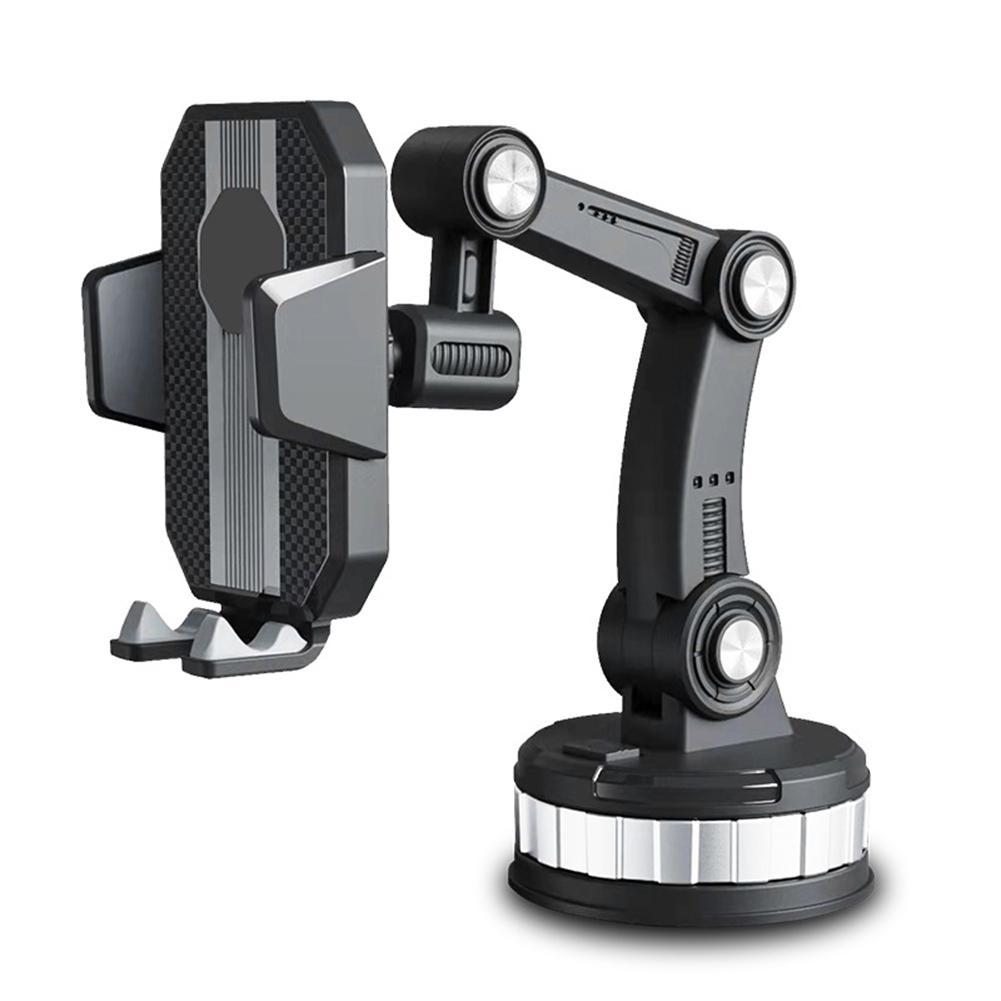 Super Adsorption Phone Holder, Adjustable Car Holder with 360° Rotation for Universal Windshield & Dashboard Mount