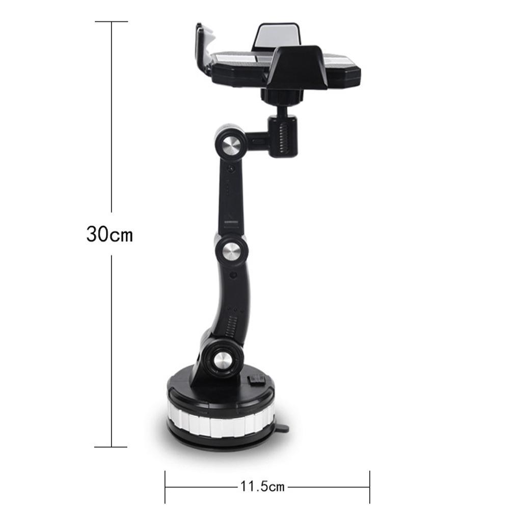Super Adsorption Phone Holder, Adjustable Car Holder with 360° Rotation for Universal Windshield & Dashboard Mount