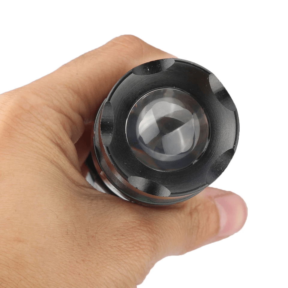 Zoomable Tactical Flashlight Torch Aluminum LED Light For Outdoor  Emergency Use 1