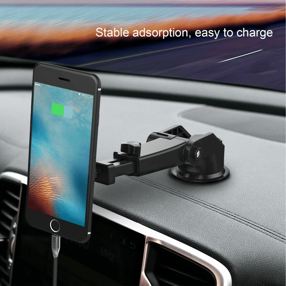 Universal Magnetic Car Mount Holder360 Adjustable Suction Stand For Windshield And Dashboard Compat 2