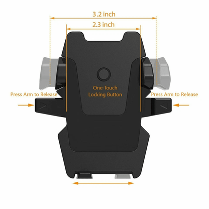 Car Mount Holder Stand For IPhone Mobile Phone GPS Universal Air Vent Cradle 4