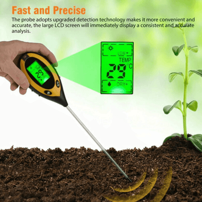 4 In 1 PH Tester Soil Moisture  Light Test Meter For Garden Plant Seeding Accurate Soil Meter For L 3