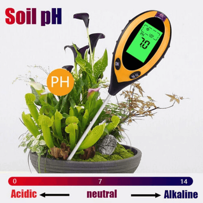 4 In 1 PH Tester Soil Moisture  Light Test Meter For Garden Plant Seeding Accurate Soil Meter For L 6