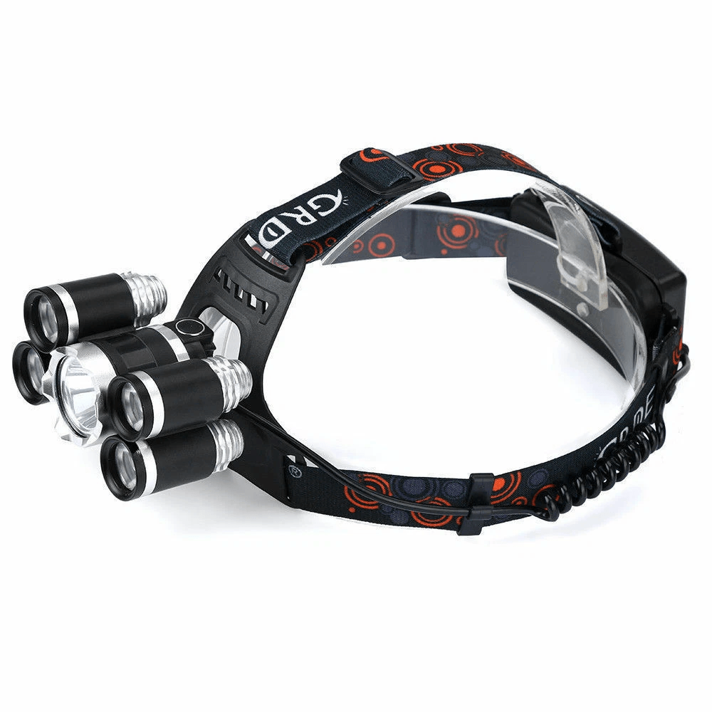 Super-Bright Headlamp LED Flashlight Headlight Torch for Outdoor Hiking, Running & Camping