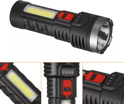 Extra Bright 4Mode Waterproof Tactical Lantern Rechargeable Torch LED Headlamp For Outdoor Activiti 9