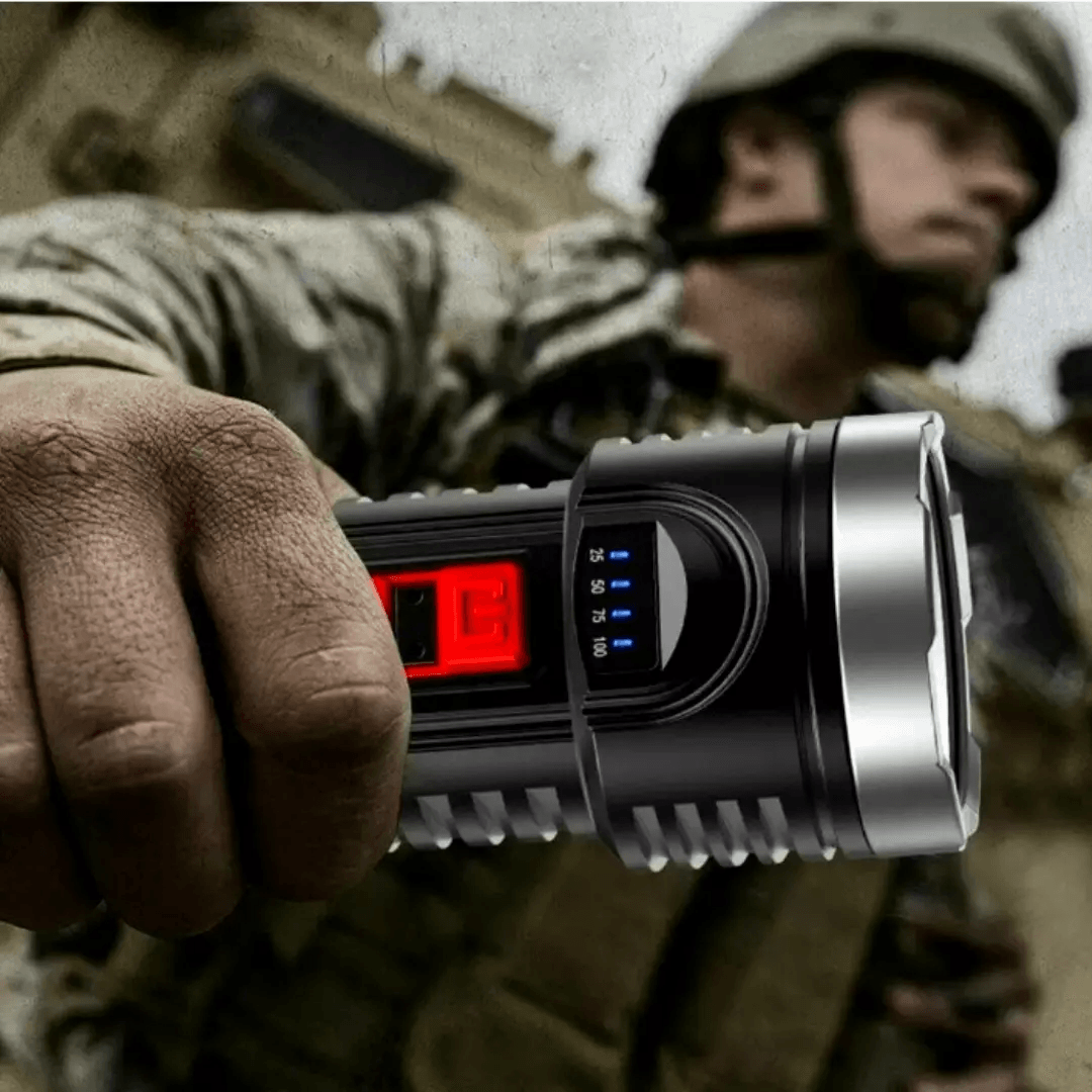 Extra Bright 4Mode Waterproof Tactical Lantern Rechargeable Torch LED Headlamp For Outdoor Activiti 6
