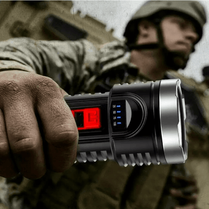 Extra Bright 4Mode Waterproof Tactical Lantern Rechargeable Torch LED Headlamp For Outdoor Activiti 6