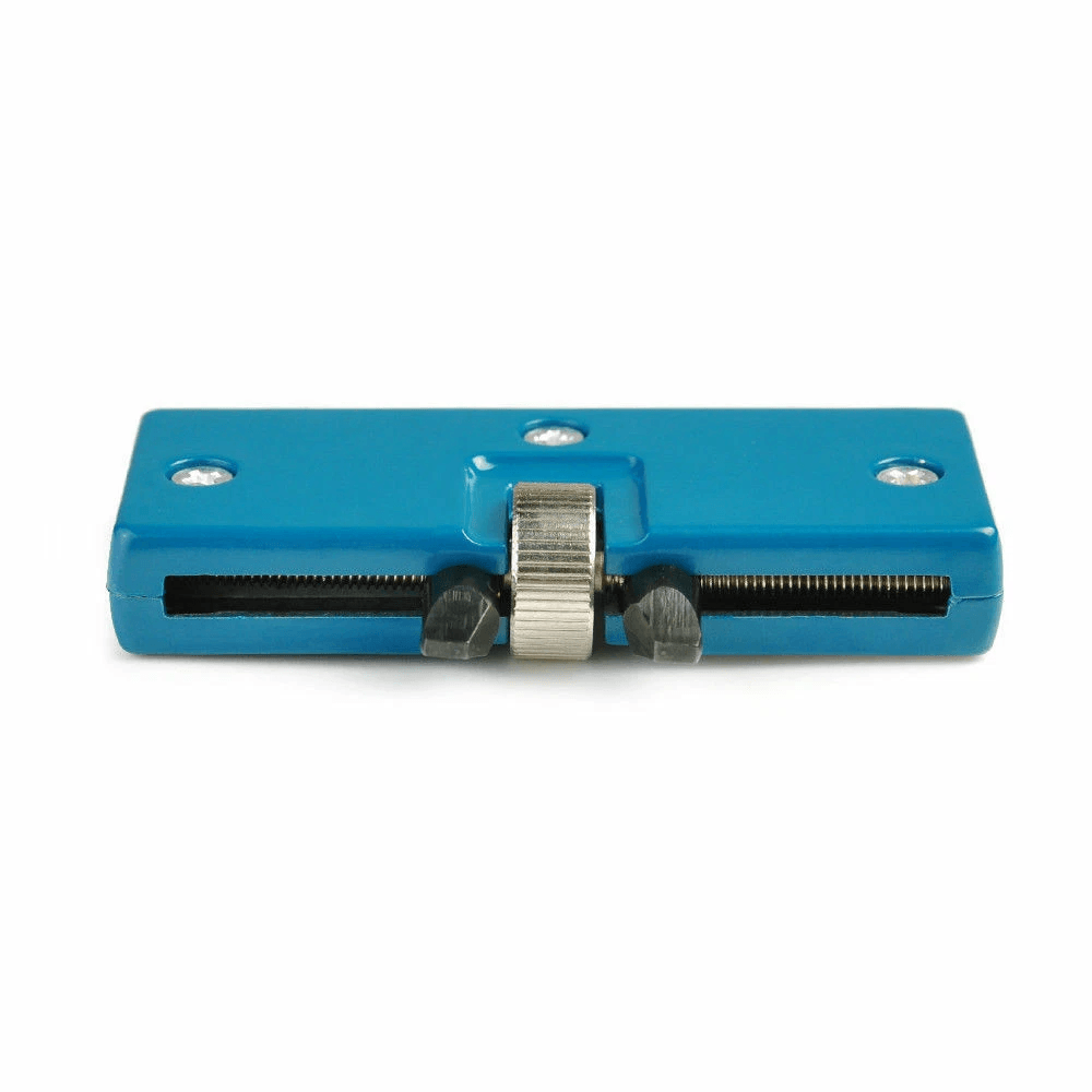 Adjustable Rectangle Watch Back Case Cover Opener Remover Wrench Repair Kit Tool For Watch Repairs  2