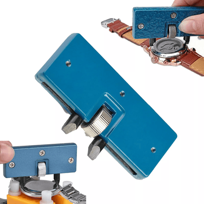 Adjustable Rectangle Watch Back Case Cover Opener Remover Wrench Repair Kit Tool for Watch Repairs and Maintenance