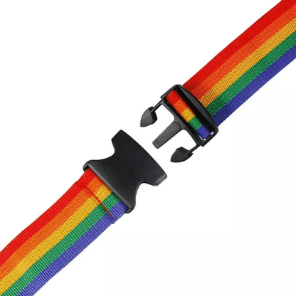 4Pack Rainbow Travel Luggage Straps Adjustable Suitcase Belts For Secure Baggage Backpack Protectio 3