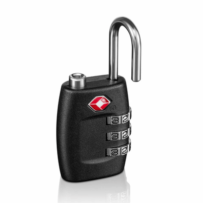 TSA Approved Luggage Lock Travel Padlocks 3 Digit Combination Suitcase Resettable 2