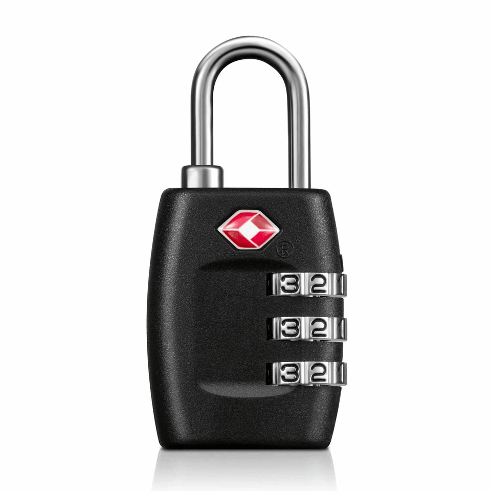 TSA Approved Luggage Lock Travel Padlocks 3 Digit Combination Suitcase Resettable 1