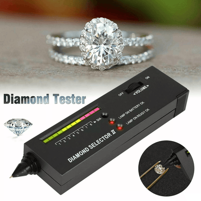 Diamond Tester Gold Silver Selector Tool Digital Electronic Gemstone Testing Kit For Jewelry Crysta 3