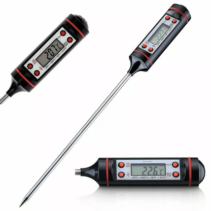 Instant Read Digital Meat Thermometer for Cooking, BBQ, Grill, and Food