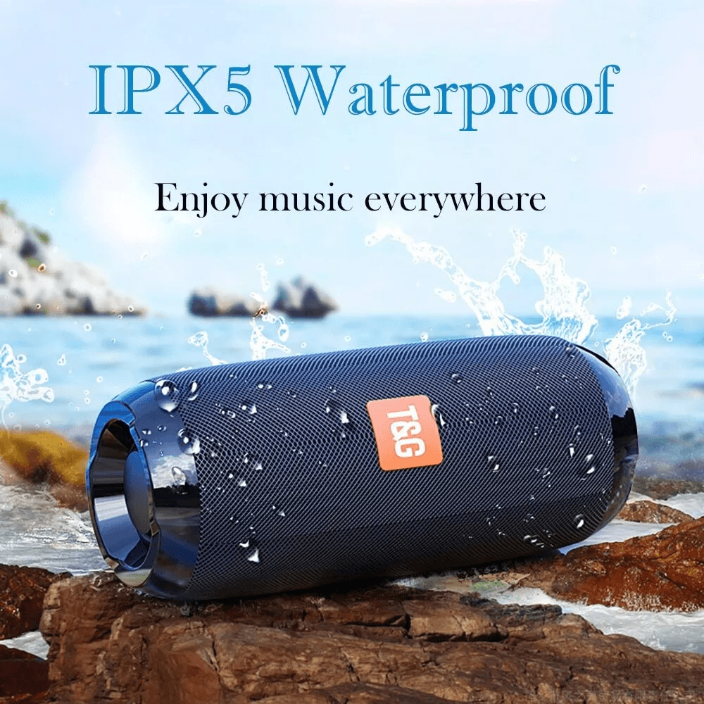 Bluetooth Wireless Portable Speaker Waterproof Stereo Bass 10m Range FM Radio  TF Card Support 1