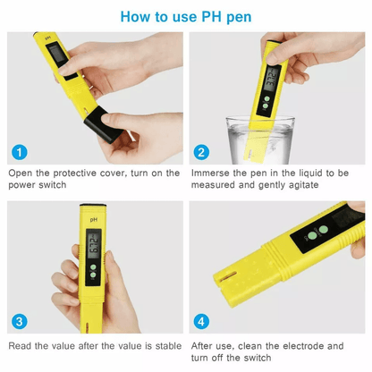 Digital PH Meter Tester For Water Pool Aquarium Wine  Hydroponics Portable Pocket Design 1